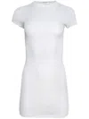 Wardrobe.nyc Jersey Mini Dress In White