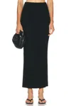 Wardrobe.nyc Knit Column Skirt In Black