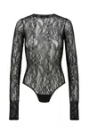 Wardrobe.nyc Lace Bodysuit In Black