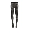 Wardrobe.nyc Lace Detail Tights