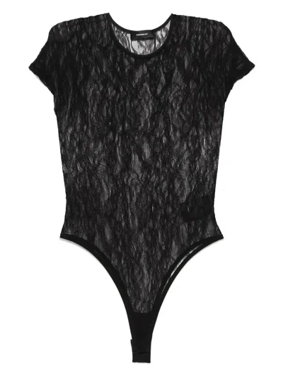 Wardrobe.nyc Lace-detailing Bodysuit