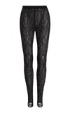 Wardrobe.nyc Lace Stirrup Legging