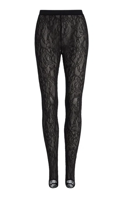 Wardrobe.nyc Lace Stirrup Legging