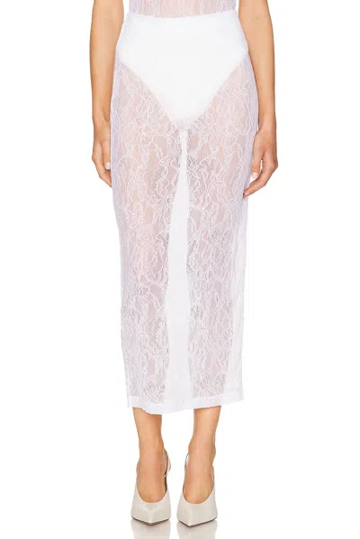 WARDROBE.NYC LACE TUBE SKIRT