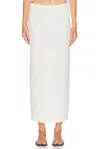 Wardrobe.nyc Layered Column Skirt In Neutral