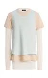 Wardrobe.nyc Layered Tee Mini In Multi