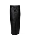 Wardrobe.nyc Leather Maxi Column Skirt
