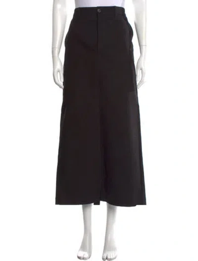 Pre-owned Wardrobe.nyc Long Skirt In Black