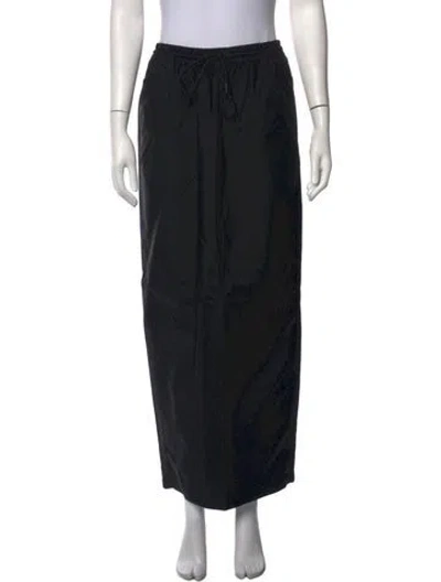 Pre-owned Wardrobe.nyc Long Skirt In Black