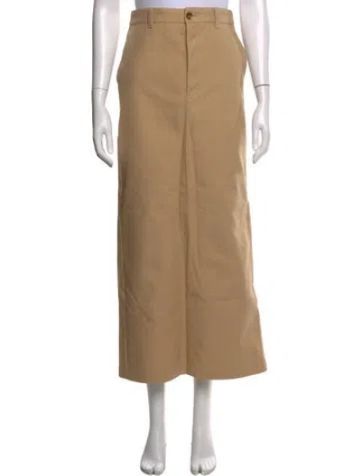Pre-owned Wardrobe.nyc Long Skirt In Neutral