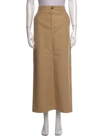 Pre-owned Wardrobe.nyc Long Skirt In Neutrals