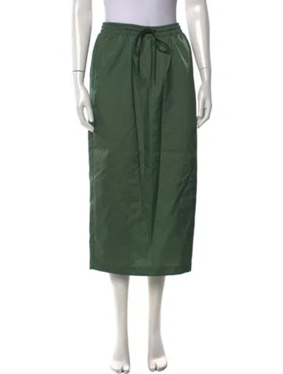 Pre-owned Wardrobe.nyc Long Skirt W/ Tags In Green