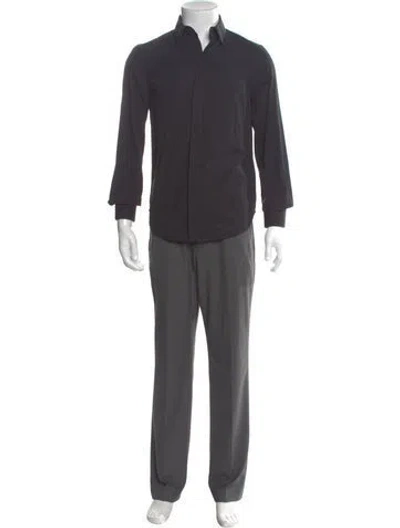 Pre-owned Wardrobe.nyc Long Sleeve Dress Shirt In Black
