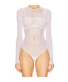 Wardrobe.nyc Long-sleeve Lace Jumpsuit