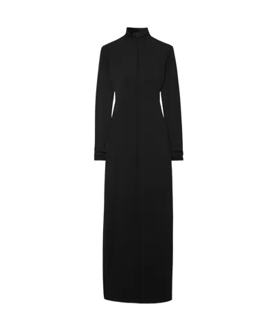 Wardrobe.nyc Long-sleeved Dress In Black