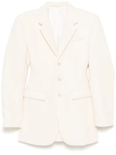 Wardrobe.nyc Longline Blazer In Neutrals