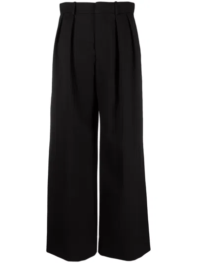 Wardrobe.nyc Women's Low Rise Trouser In Black