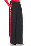 Wardrobe.nyc Wardrobe. Nyc Tuxedo Trousers Black & Red In Black & Red