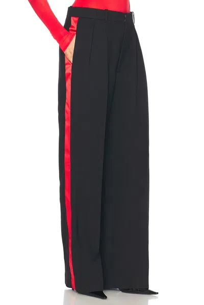 WARDROBE.NYC LOW RISE TUXEDO TROUSER