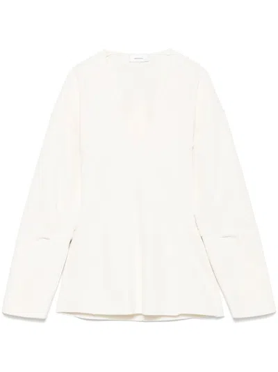 Wardrobe.nyc Matte Top In White