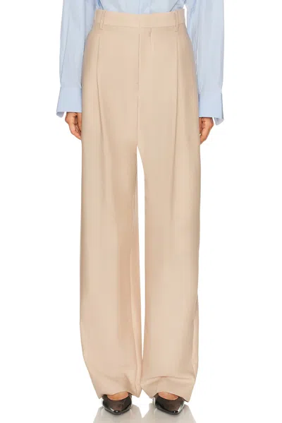 Wardrobe.nyc Mid Rise Trouser In Brown