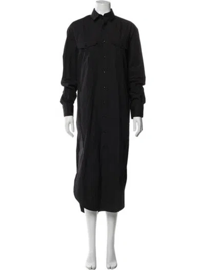 Pre-owned Wardrobe.nyc Midi Length Dress In Blue