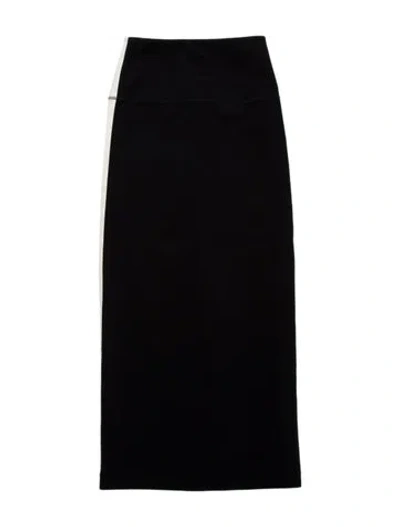 Pre-owned Wardrobe.nyc Midi Length Skirt In Black