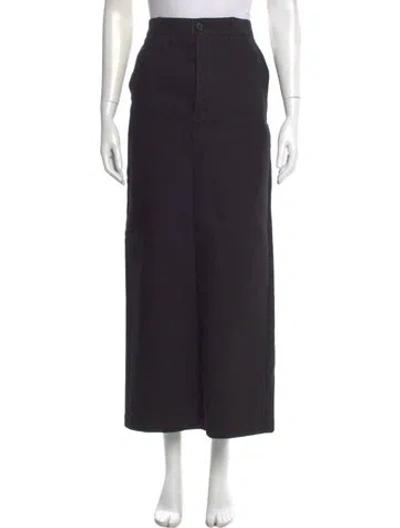 Pre-owned Wardrobe.nyc Midi Length Skirt In Black