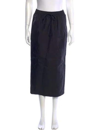 Pre-owned Wardrobe.nyc Midi Length Skirt In Blue