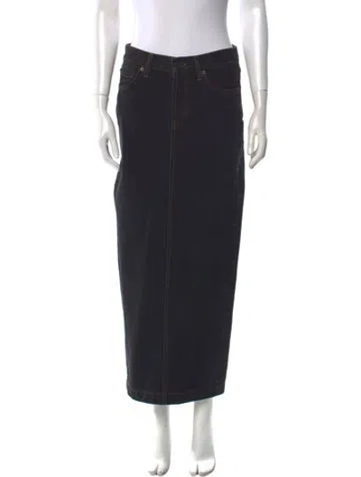 Pre-owned Wardrobe.nyc Midi Length Skirt In Gray