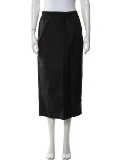 Pre-owned Wardrobe.nyc Midi Length Skirt W/ Tags In Black