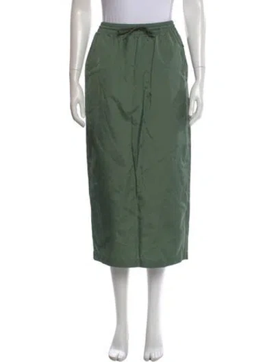Pre-owned Wardrobe.nyc Midi Length Skirt W/ Tags In Green