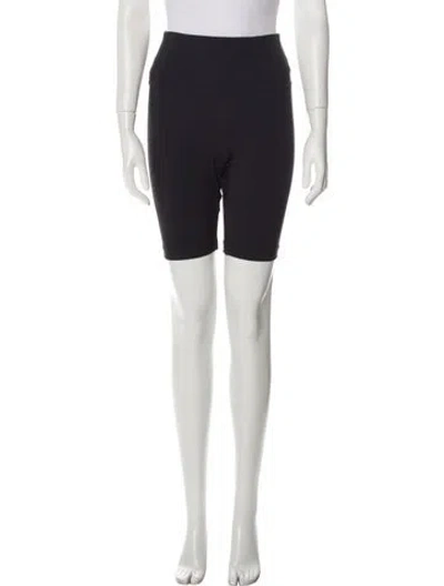 Pre-owned Wardrobe.nyc Mini Shorts In Black