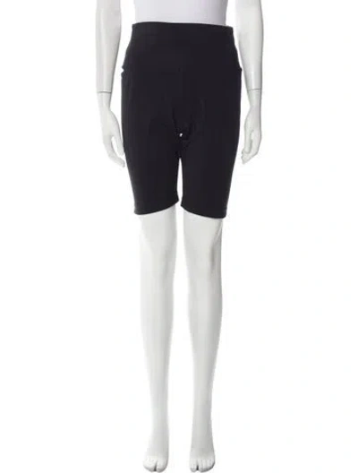 Pre-owned Wardrobe.nyc Mini Shorts In Black