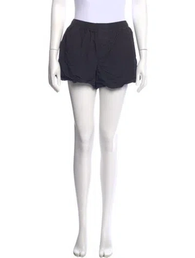 Pre-owned Wardrobe.nyc Mini Shorts In Black
