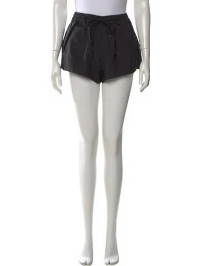 Pre-owned Wardrobe.nyc Mini Shorts In Black