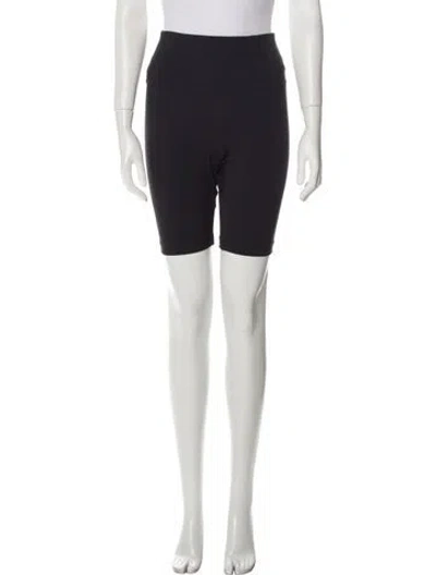 Pre-owned Wardrobe.nyc Mini Shorts In Black