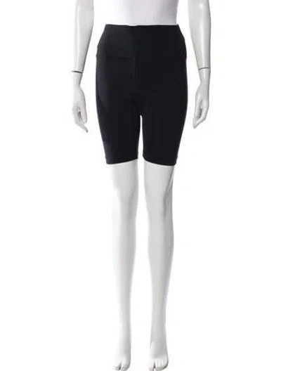 Pre-owned Wardrobe.nyc Mini Shorts In Black
