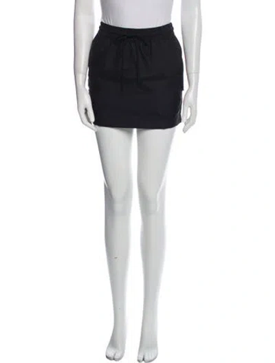 Pre-owned Wardrobe.nyc Mini Skirt In Black