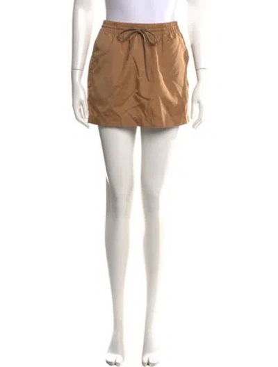 Pre-owned Wardrobe.nyc Mini Skirt In Black