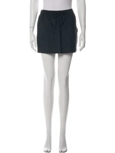 Pre-owned Wardrobe.nyc Mini Skirt In Black