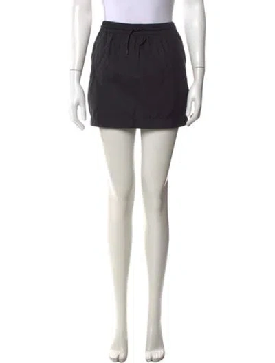 Pre-owned Wardrobe.nyc Mini Skirt In Black
