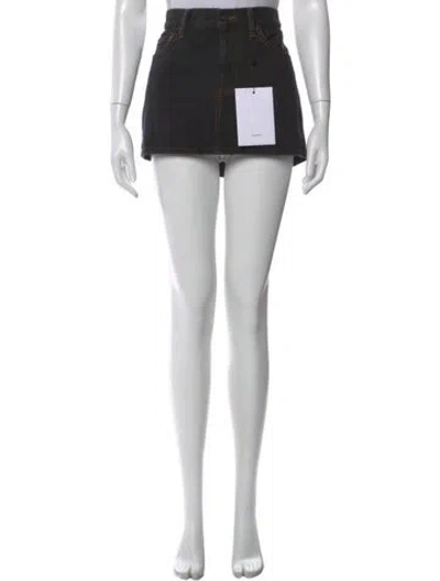 Pre-owned Wardrobe.nyc Mini Skirt W/ Tags In Black