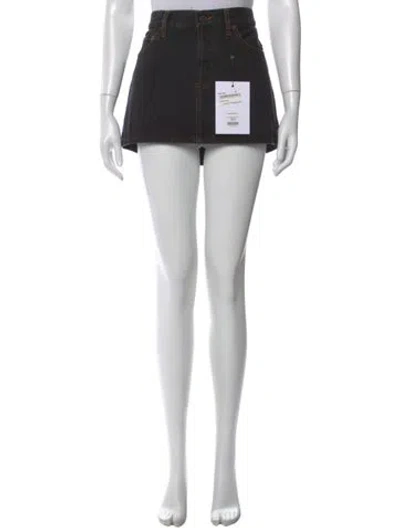 Pre-owned Wardrobe.nyc Mini Skirt W/ Tags In Black