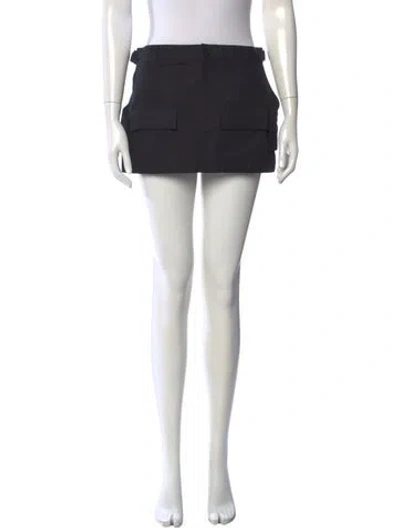 Pre-owned Wardrobe.nyc Mini Skirt W/ Tags In Black