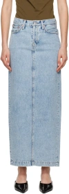 Wardrobe.nyc Non-elastic Denim Skirt