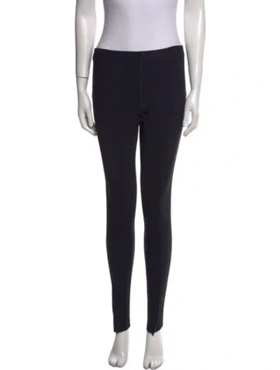 Pre-owned Wardrobe.nyc Nylon Skinny Leg Pants In Black