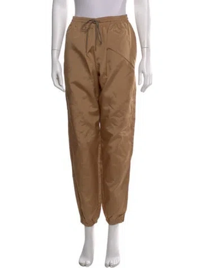 Pre-owned Wardrobe.nyc Nylon Skinny Leg Pants In Brown