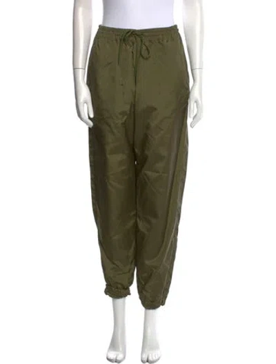 Pre-owned Wardrobe.nyc Nylon Skinny Leg Pants W/ Tags In Green