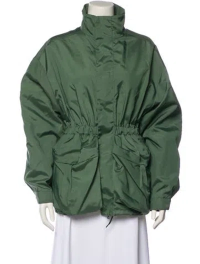 Pre-owned Wardrobe.nyc Nylon Utility Jacket In Green